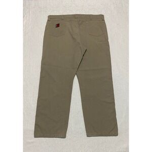 Wrangler Riggs Workwear Technician Relaxed Fit Pants 42×30 Beige Utility Ripstop